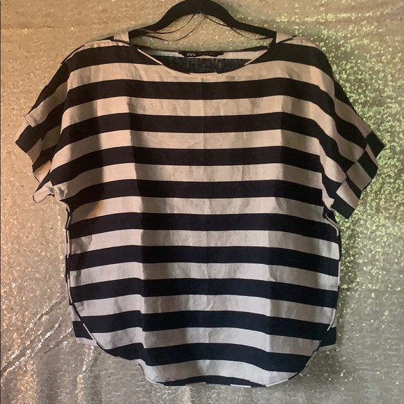 Zara striped Top - Picture 1 of 6